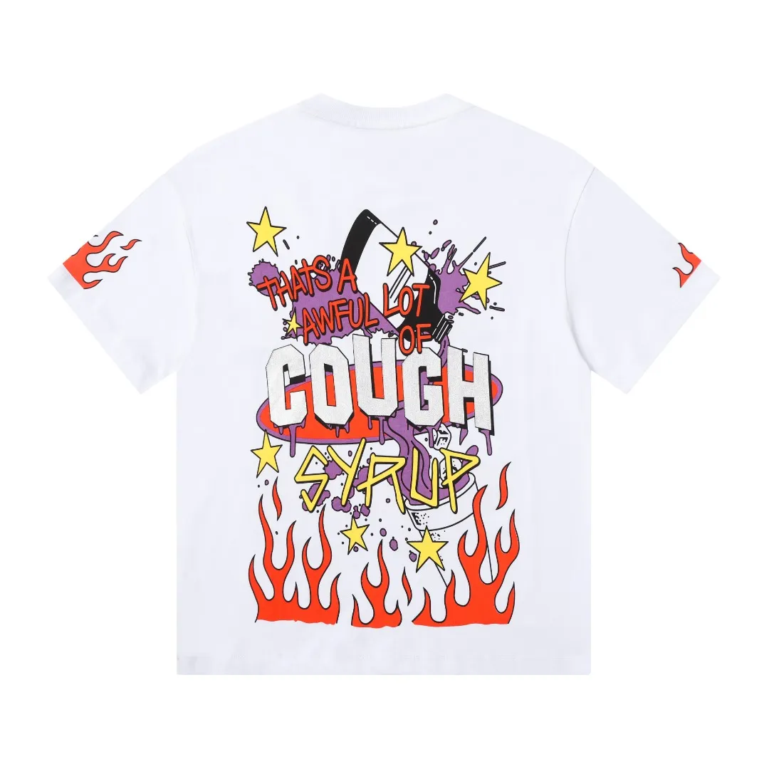 2245# / / ｜ THAT'S A AWFUL LOT OF COUGH SYRUP In Stock T （fabric):32 Sizes（size）：S-M L X L （colour）： / /